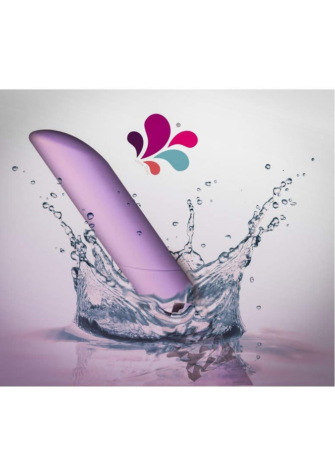 Maia Toys Angel Crystal Gem Supercharged Bullet Vibrator, Purple
