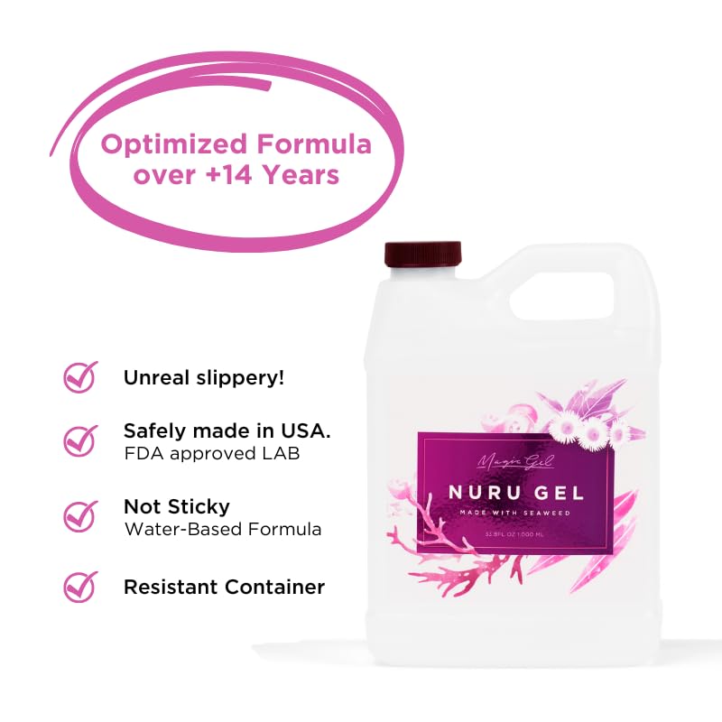 Mr NoriS Magic Gel Authentic Nuru Massage Gel-33Oz