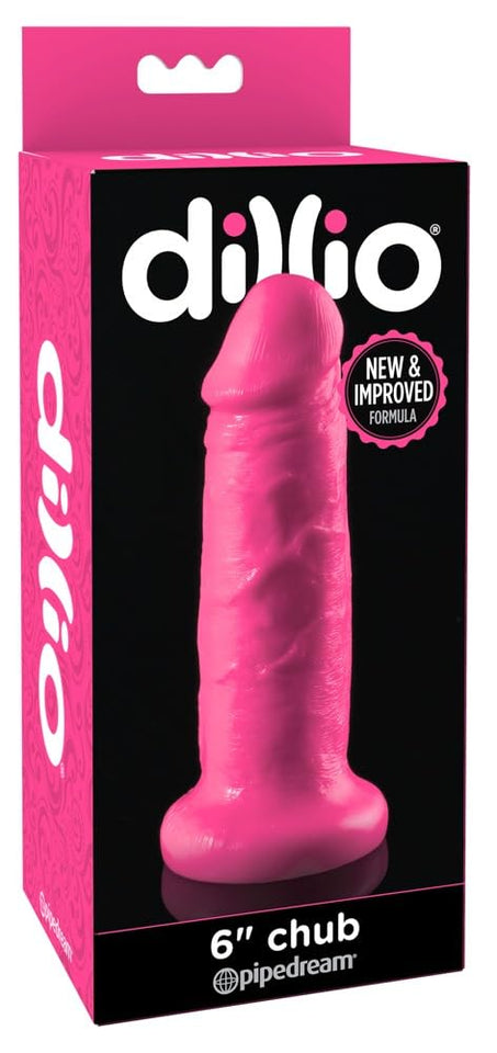 Pipedream Products Dillio 6 Inch Chub, Hot Pink