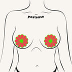 Pastease Glow In The Dark Pink & Green Flowers