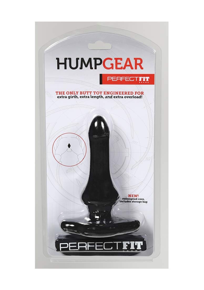 Perfect Fit Hump Gear Penetration Butt Plug, Black