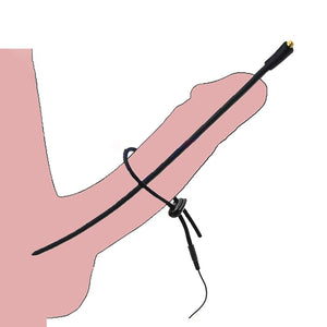 Sex Toy for Men Urethral Dilator Male Vibrator Penis Training Masturbator Glans Trainer Stimulation Massager Men Sex Toy, Silico