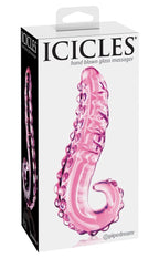 Icicles #24 Hand Blown Glass Massager