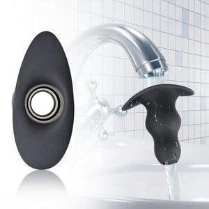 Douches Enema Anal Plug, Silicone Hollow Peep Vaginal Anal Dilator with Narrow Flared Base for Comfortable Wearing, Anchor Butt