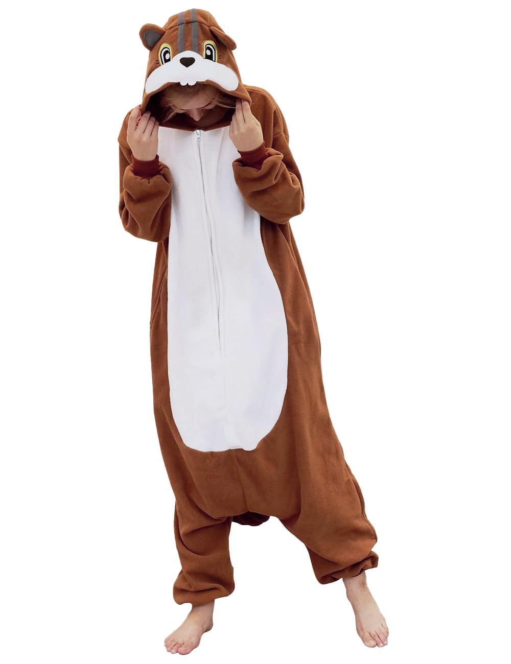 vavalad Adult Onesie Pajamas Halloween Costume Cosplay Onesie Women Men