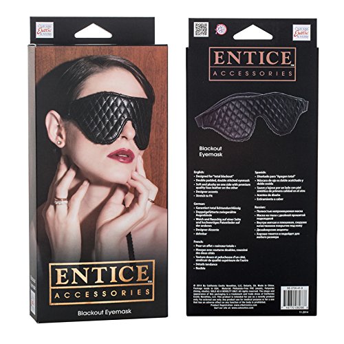 California Exotics Novelties Entice Blackout Eyemask