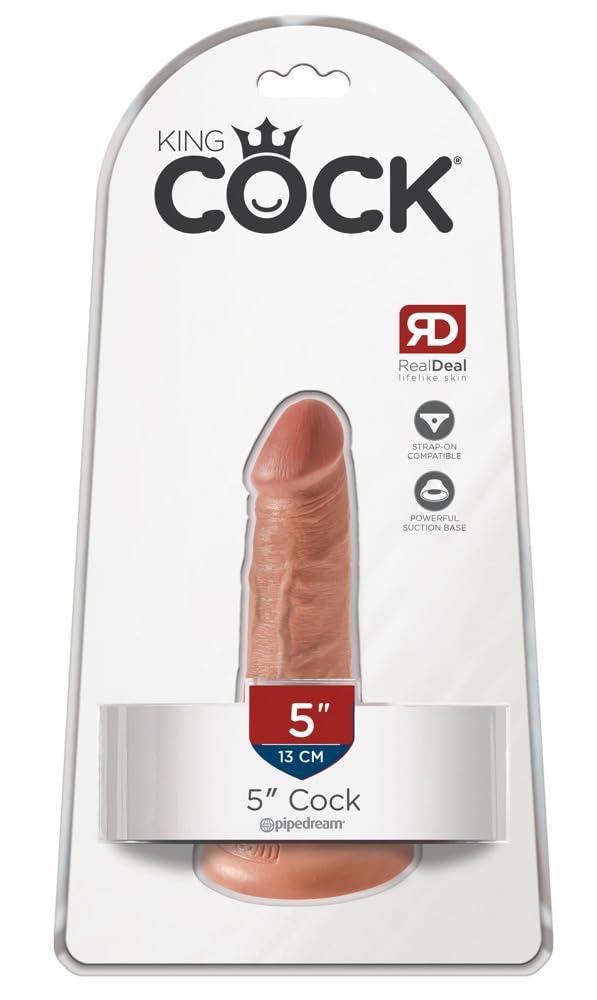 Pipedream Products King Cock, Tan Dildo, 5