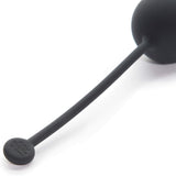 Fifty Shades Of Grey Tighten And Tense Black Silicone Jiggle Balls For Kegel Toning - 70G