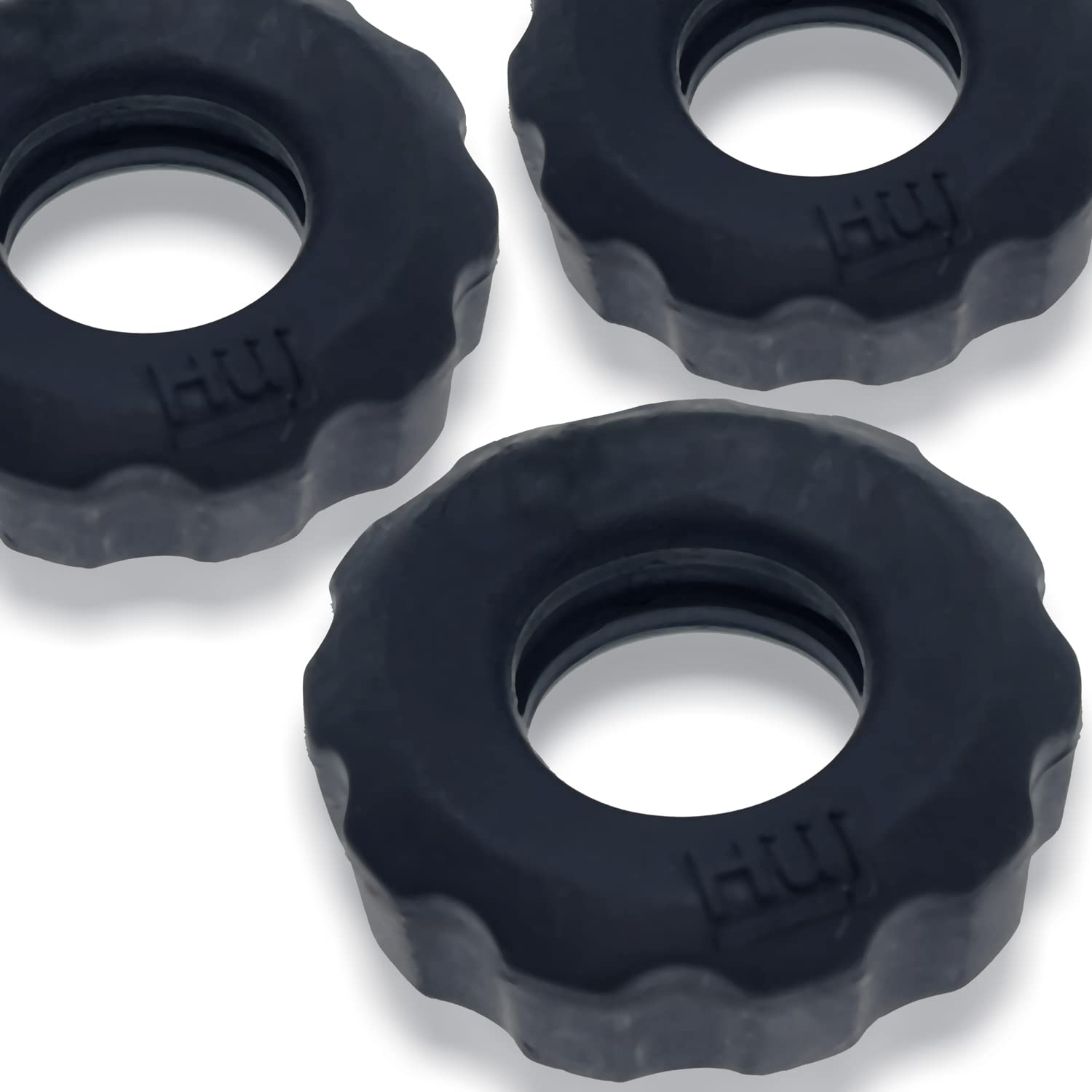 Oxballs 83188: Hunkyjunk Super Huj 3Pk Cockrings Tar