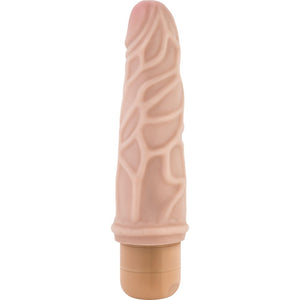 B Yours Vibocock #3 Beige Vibrating Dildo