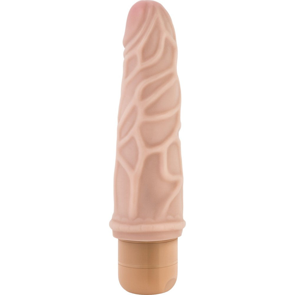 B Yours Vibocock #3 Beige Vibrating Dildo