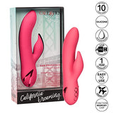 CalExotics California Dreaming San Francisco Sweetheart - Silicone Rabbit Vibrator - Waterproof G Spot Sex Toys for Couples - 10