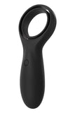 Evolved Novelties Zero Tolerance Vibrating Rechargeable Cock Ring Torpedo, Black