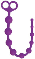 Perfect 10 Silicone Anal Beads - Purple