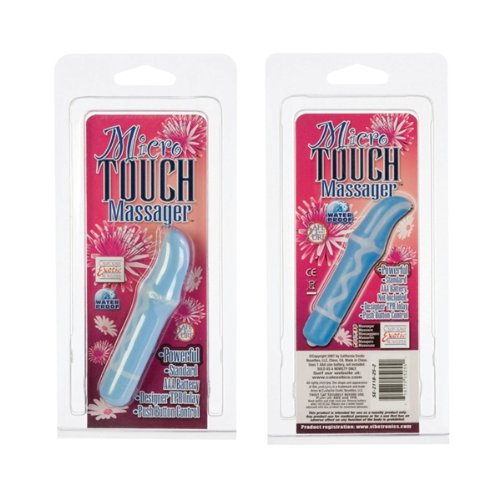 California Exotics Micro Touch Massager, Blue G