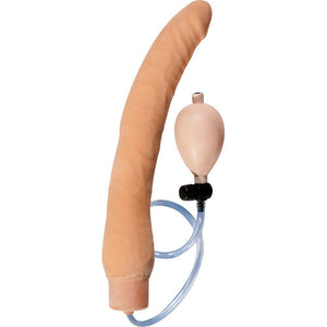 Nasswalk Ram Inflatable Latex Dong Waterproof, Flesh, 12 Inch