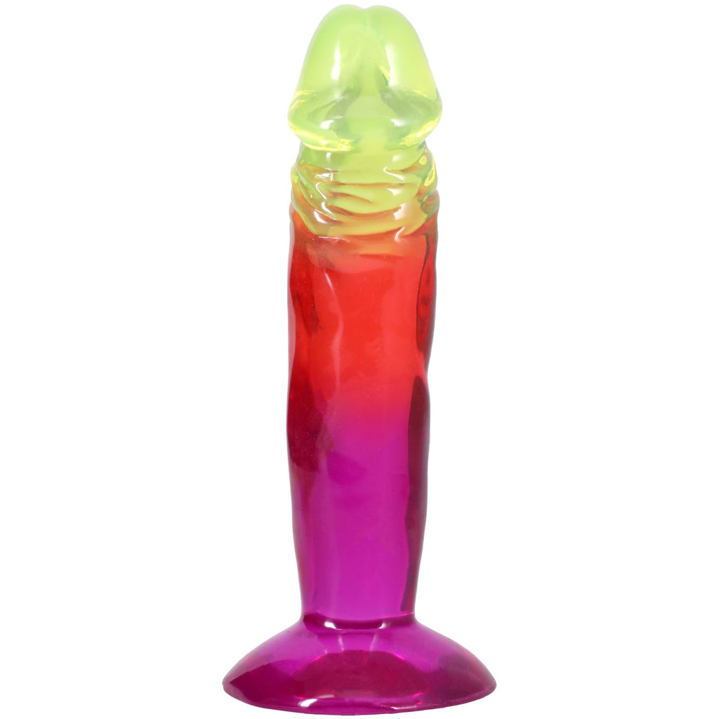 Crystal Jellies 6.5 in. Dong Rainbow