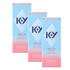 K-Y Jelly Classic Water-Based Body Friendly Formula 4 Fl Oz. Personal Lubricant for Wetter Sex for Men, Women and Couples & Safe