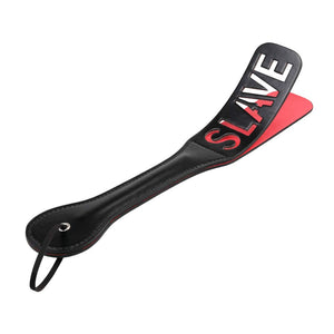 VENESUN Slave Spanking Paddle for Sex Play, 12.8inch Faux Leather Slapper Paddle for Adults