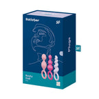 Satisfyer Booty Call Plugs | 3-Piece Silicone Plug Set | 13.5-14 Cm | Waterproof (Ipx7) | Skin-Friendly Silicone | Sex Toy For B