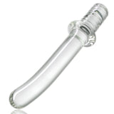 Sex Factory Crystal Glass Dildo Masturbation Wand, Vaginal Masturbation Massager Anal Butt Plug Pleasure Stick Anus Stimulation