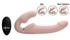 Strap U Remote Control Inflatable Vibrating Silicone Ergo Fit Strapless Strap-On