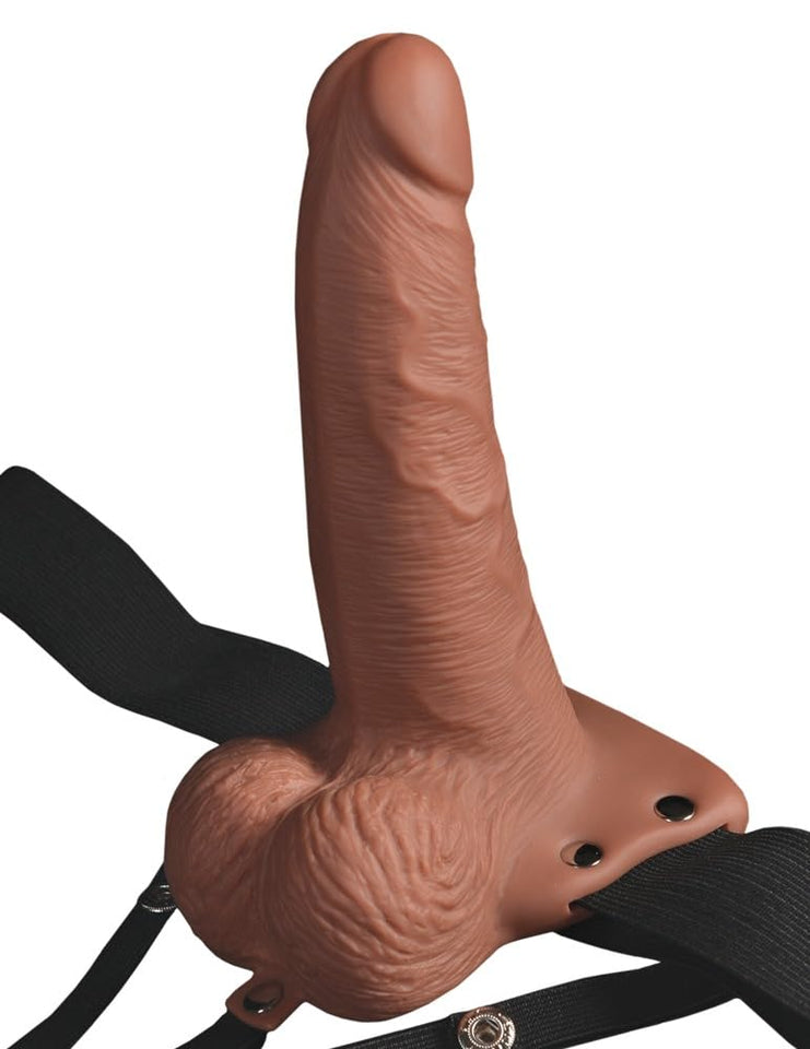 Ff 6 Hollow Recharge Strap-On Balls, Tan