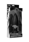 Master Series Colossus Xx-Large Silicone Anal Suction Cup Plug, Black (Ad398)