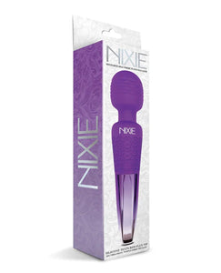 Nixie Rechargeable Wand Purple Ombre Met