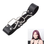 Gag Mouth Leather Bondage SM Open Mouth Gag Bondage Restraints Bite Gag Adult Fetish Sex Toys for Beginners Couples