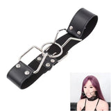 Gag Mouth Leather Bondage SM Open Mouth Gag Bondage Restraints Bite Gag Adult Fetish Sex Toys for Beginners Couples