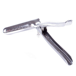 Back Court G Point Anal Plug Metal Stainless Steel Anal Enema Adult Fetish Kinky Expand Anal Sex Toy (Silver)