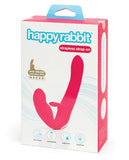 Lovehoney Happy Rabbit Rechargeable Vibrating Strapless Strap On - Pink