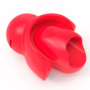 Heuceo Tongue Fixed Bondage Ball Gag for Sex, Open Mouth Silicone Ball, SM Restraints Toys Sex Gag Mouth Plug, Adjustable Extrem