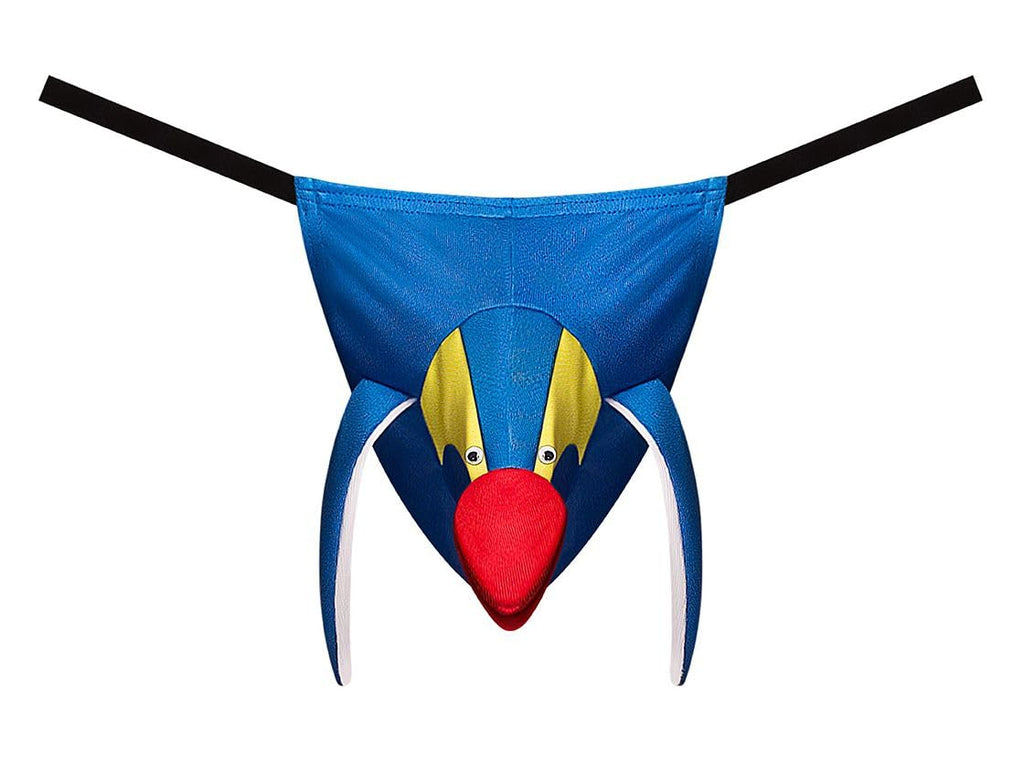 Blue Swallow Posing Strap Novelty O/S