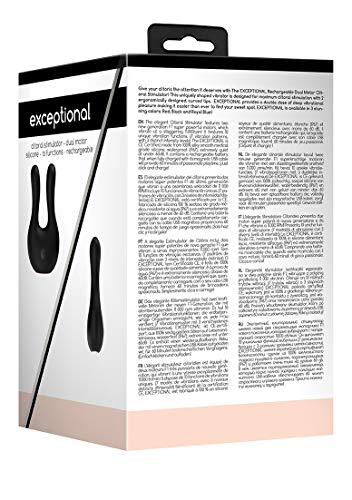 Shots Toys Elegance Dual Motor Clitoral Stimulator Exceptional, Black