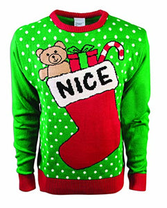 Xmas Sweater Nice Stocking X/Xl