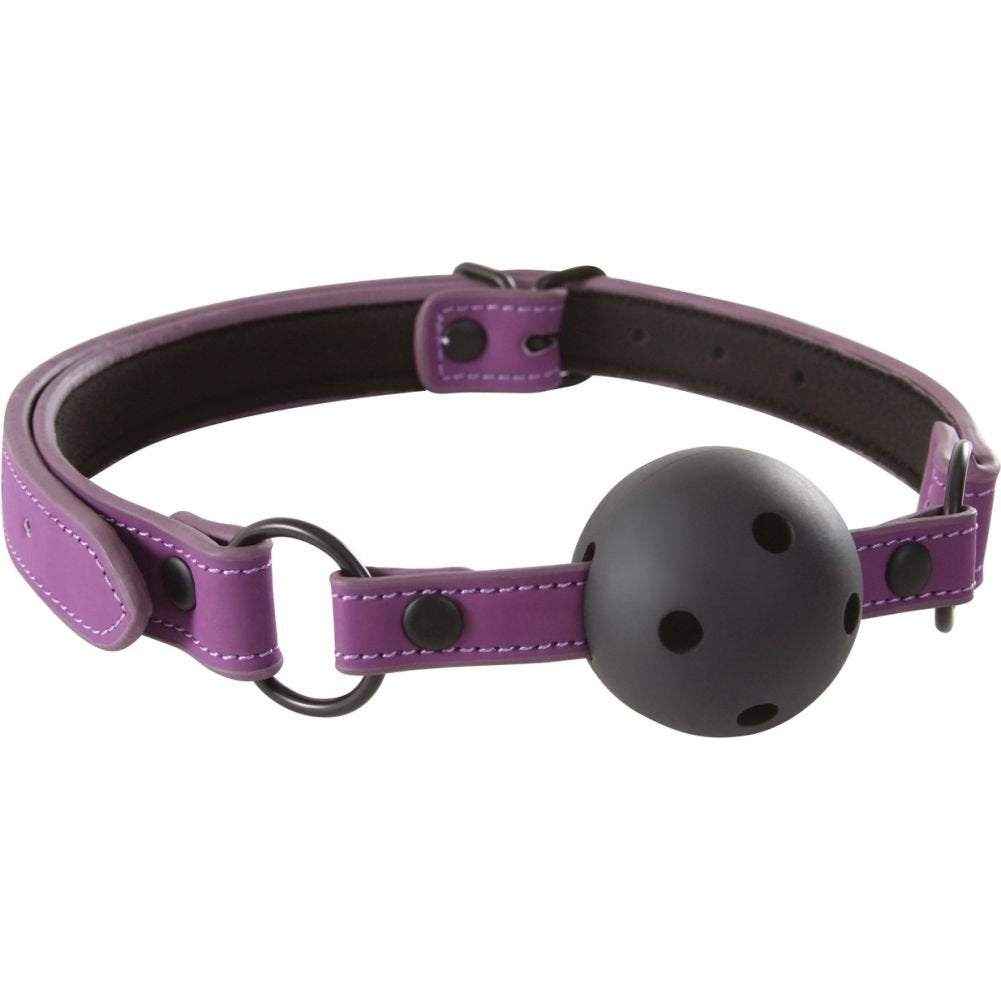 Lust Bondage Ball Gag Purple