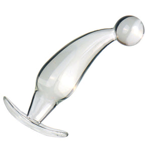 Glass Butt Plug Anal Trainer Prostate Massager Crystal G-spot Dildo Cylinder Shaped Pleasure Wand,Crystal Penis Glass Sex Pleasu