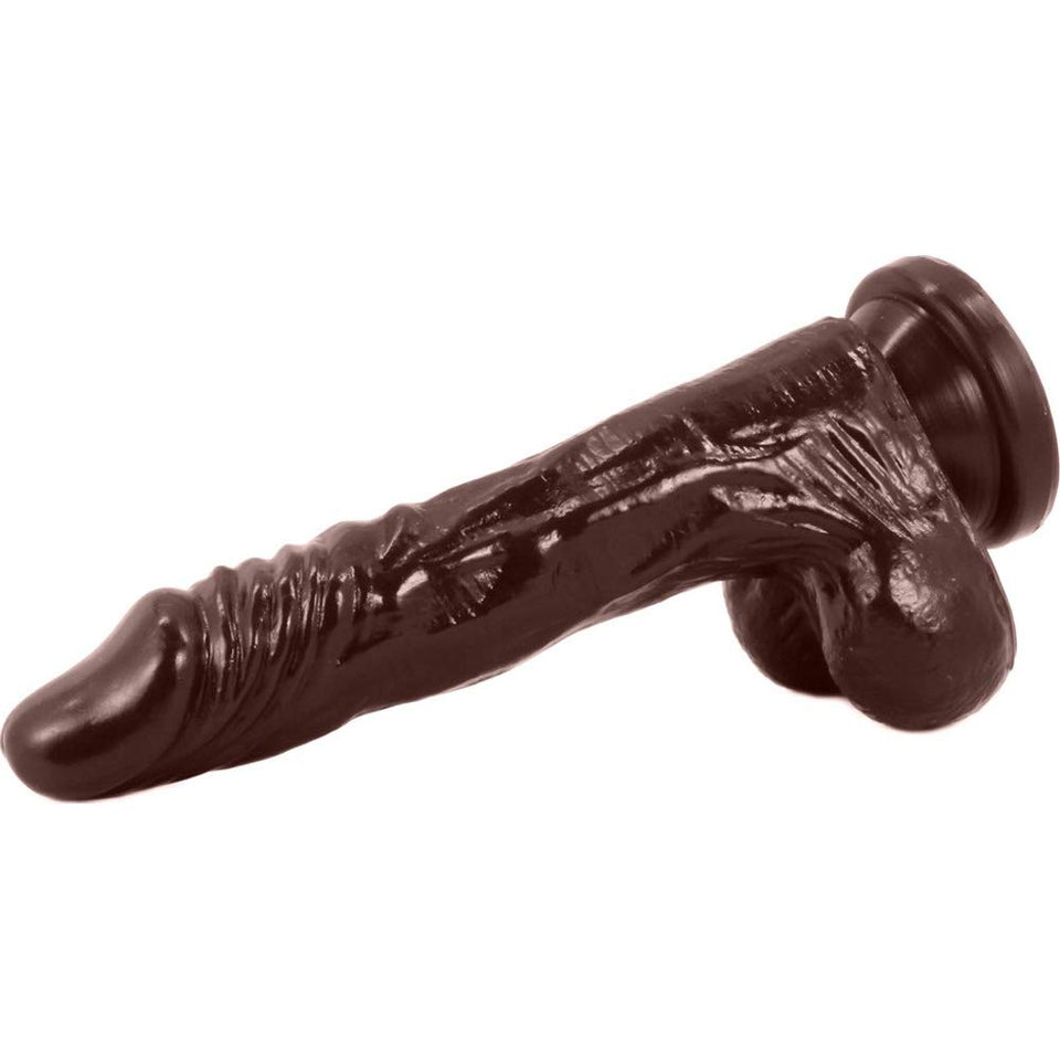 B Yours Ricky Rodeo Realistic Dildo, Brown