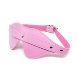 Laxxodoi Bondage Blindfold Eye Mask BDSM Adult Sex Toy Sexy Eye Mask for Couple Women Cosplay (Pink)