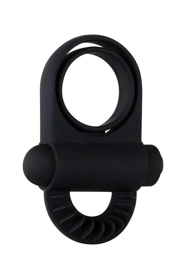 Zero Tolerance Bell Ringer Black Cock Ring & Ball Strap, Black