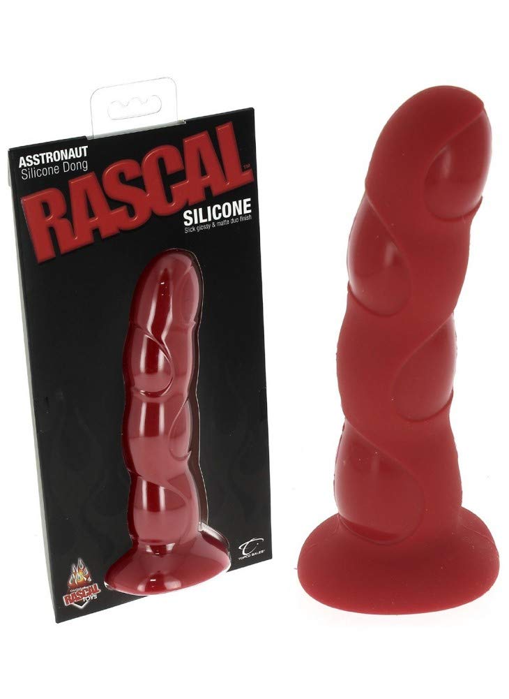 Rascal Silicone Asstronaut, Red, Red