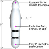 Nass-Walk Inc. Wisper Collection Harmony Vibrator, White