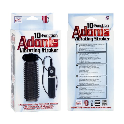 Adonis Vibrating Stroker Smoke