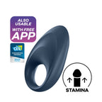Satisfyer Mighty One Ring Vibrator-Blue