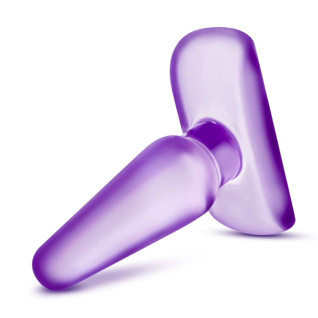 Blush Novelties B Yours Eclipse Pleaser - 4 Inch Soft Beginner Small Tapered Anal Butt Plug - Easy To Insert - Narrow Base Comfo