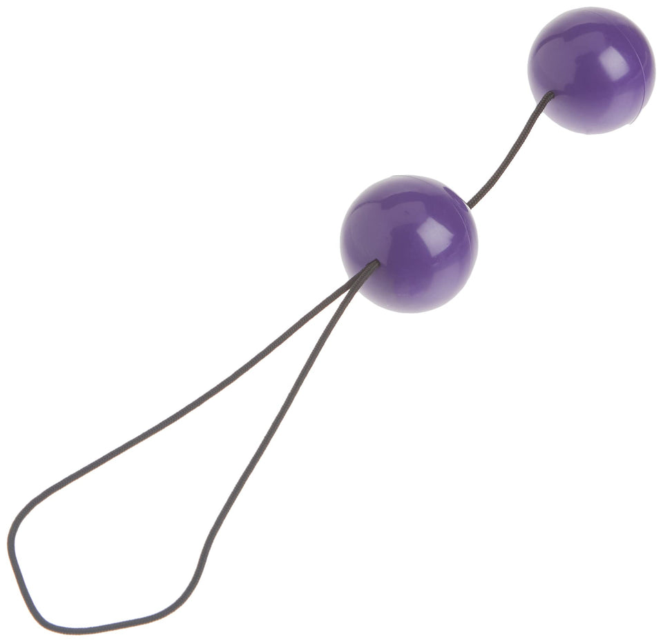 Trinity Vibes Purple Vaginal And Anal Beads