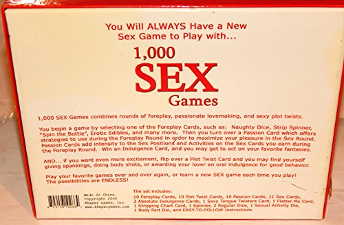 1000 Sex Games
