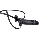 (D) Fetish Fantasy 9 Hollow S On Black Vibrating ''